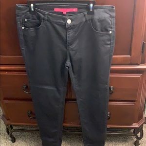 Dark grey skinny jeans